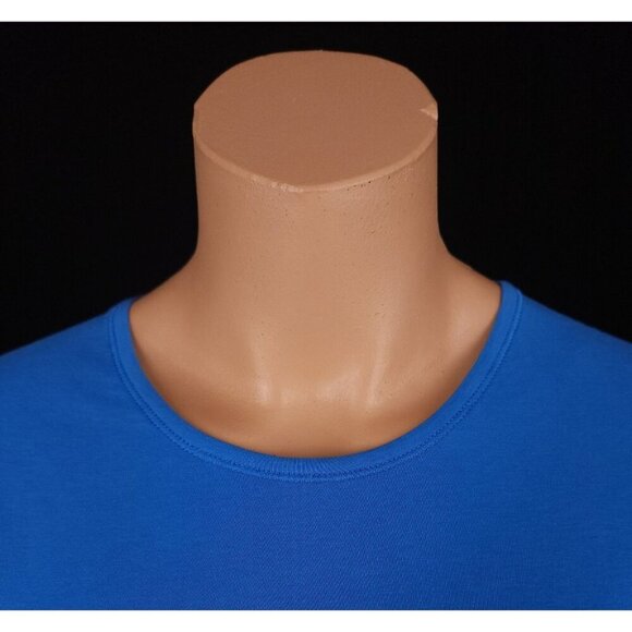 Lululemon Devotion Short Sleeve Tee 4 Beaming Blue Heathered Polar Cream NWT - Picture 4 of 15